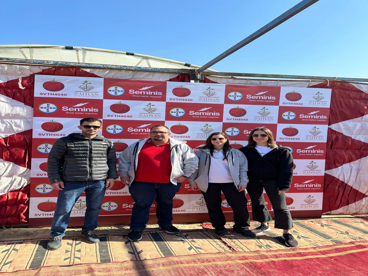 يوم حقلي لصنف الطماطم TVTH4040 في وادي الأردن