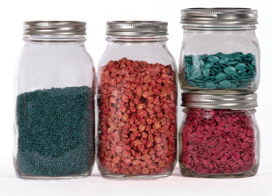 Figure1. Seeds should be stored in sealed, moisture proof containers to help keep humidity levels and seed moisture content low.