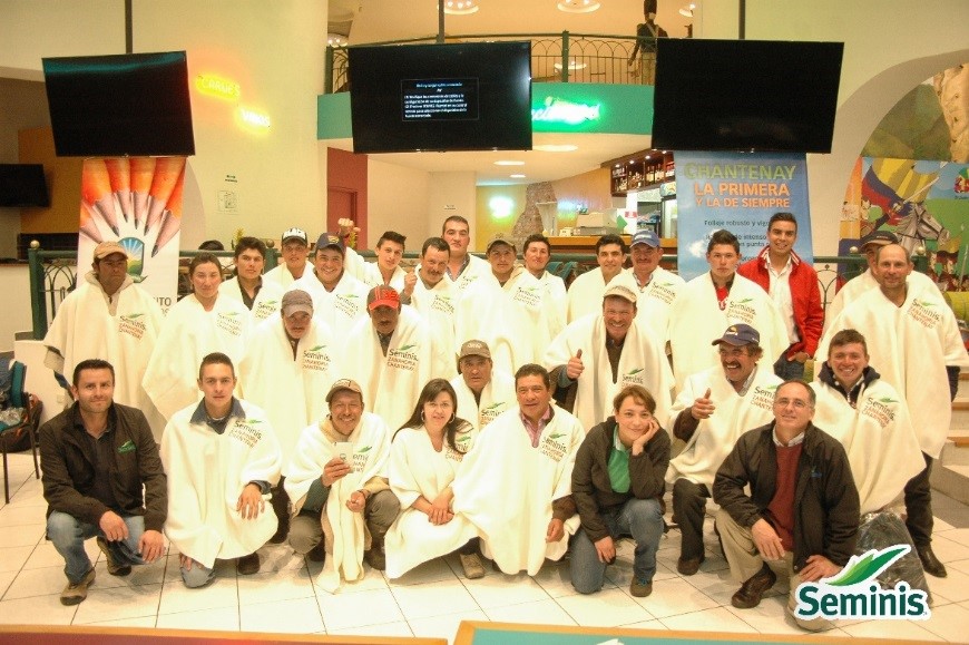 Graduación Escuela Seminis Zanahoria 2016 – Boyacá, Colombia.