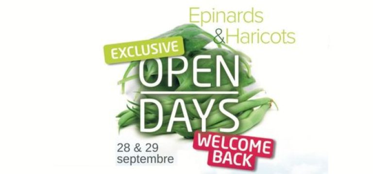 Evénement Open Days: Haricots et épinards