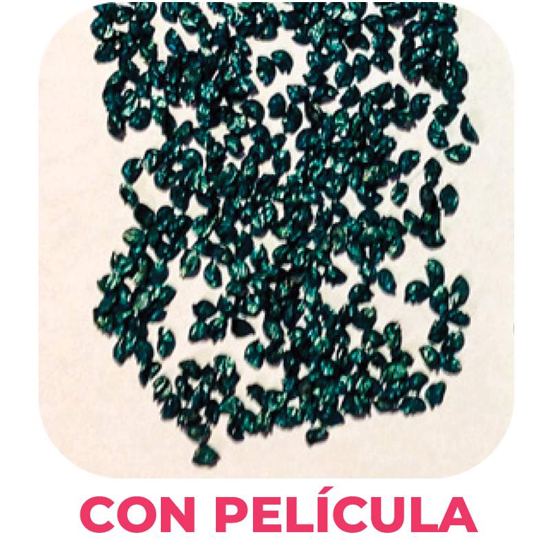 semillas con película