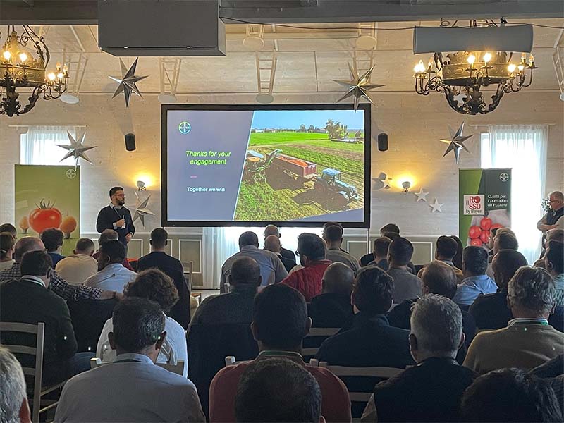 Evento a Monheim, pomodoro da industria Vegetables by Bayer