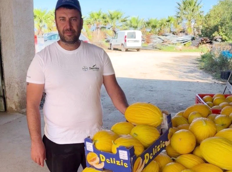 Ignazio Gandolfo dell’Azienda Agricola Centro Fragole di Marsala 
