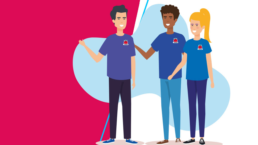 Empleado explicando prevención de tobrfv