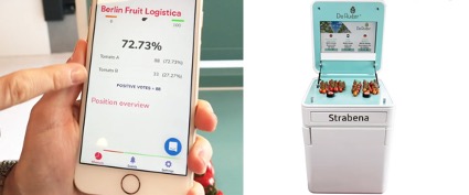 Gegevens van de Experience Box van De Ruiter® vegetable seeds worden onmiddellijk naar de cloud geüpload .