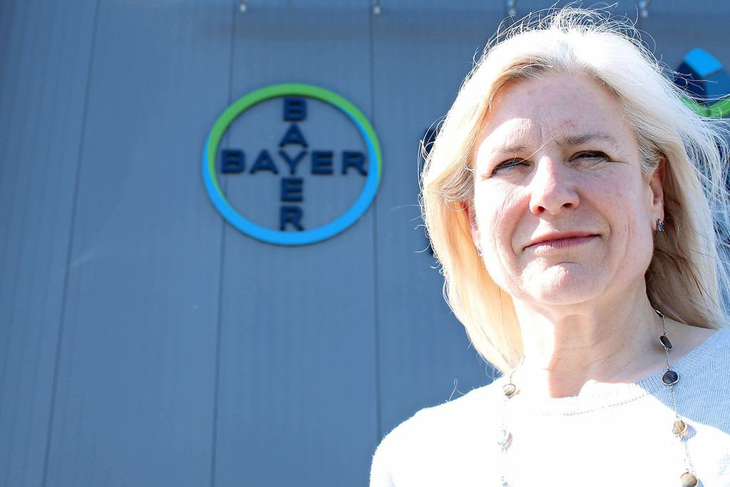 Anne Williams, hoofd bedekte teelten bij Bayer Vegetable Seeds.