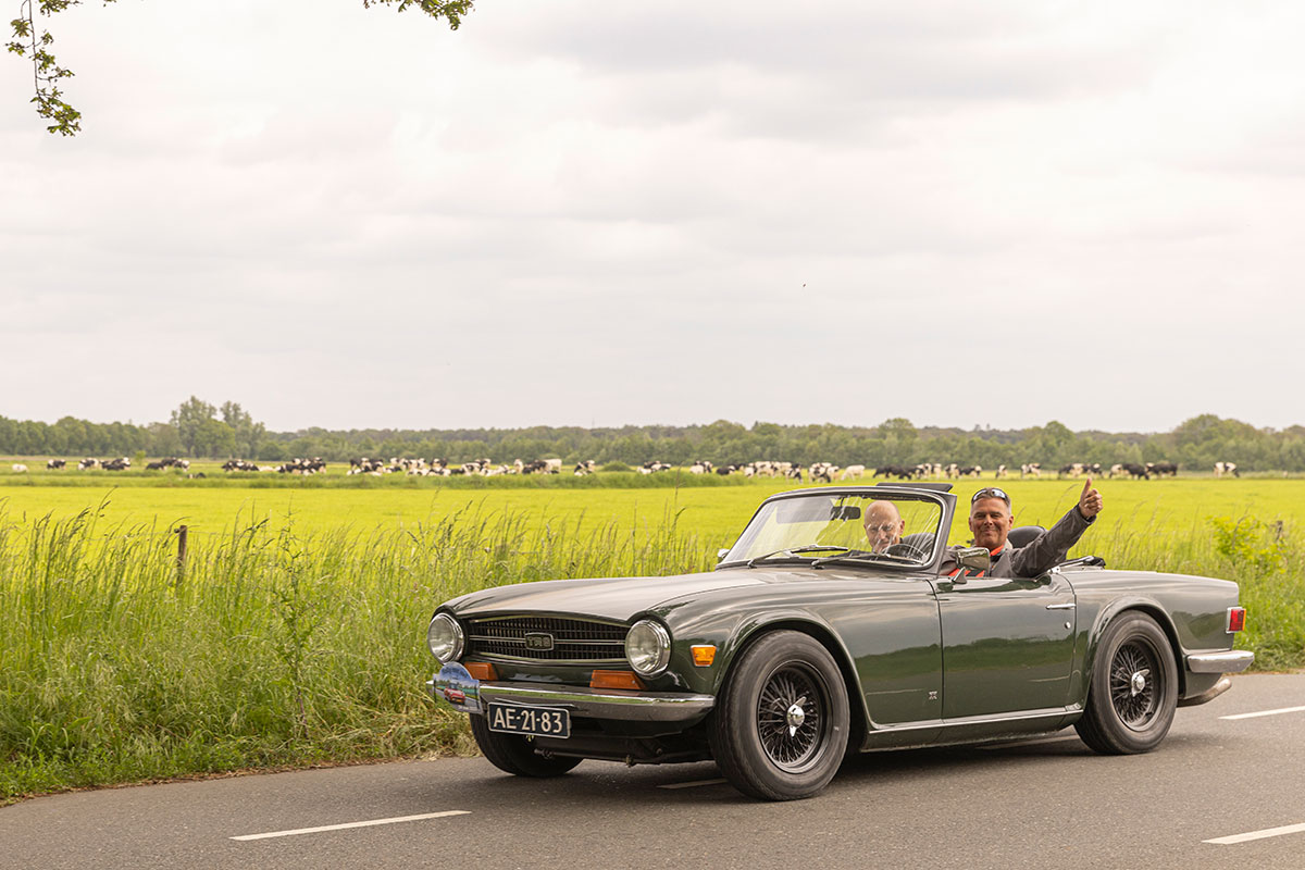 Het team van Roots growers, Richard van der Knaap en Stefan Oussoren.