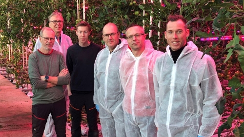 Martin Sigg and his team and the account managers from De Ruiter, Eugenio Roelofs and Jack Endhoven