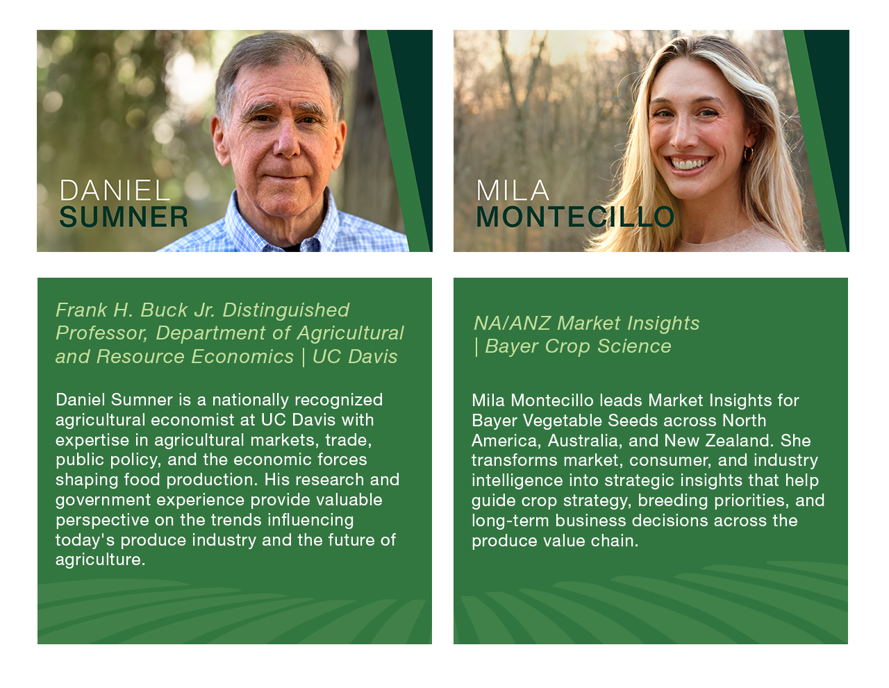 Meet the speakers